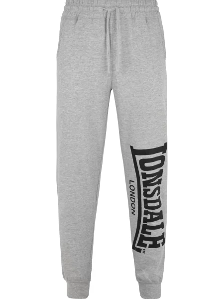 LONSDALE Hlače pegasto siva
