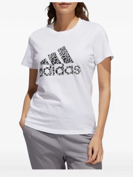 Обратим панталон Adidas с връзки с автограф бяло