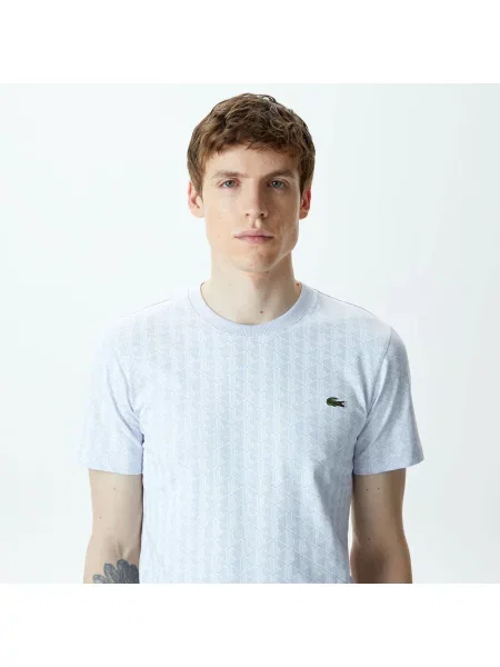 Футболка Lacoste голубая