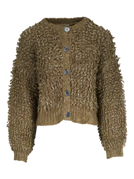 Cardigan Odeeh tricotate verde