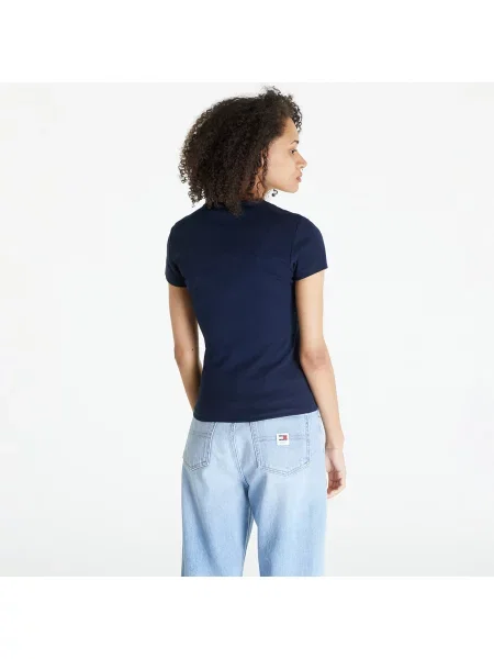 Krátké tričko Tommy Jeans modré