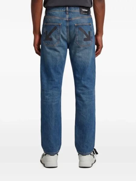Blugi Off-white alb