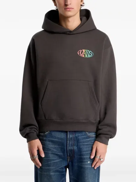 Hanorac cu glugă Vans gri