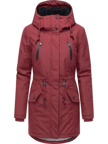 Geacă parka Ragwear roșu