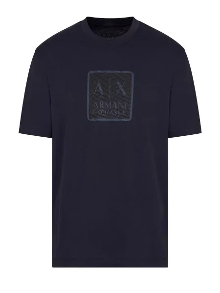 ARMANI EXCHANGE Tricou bleumarin