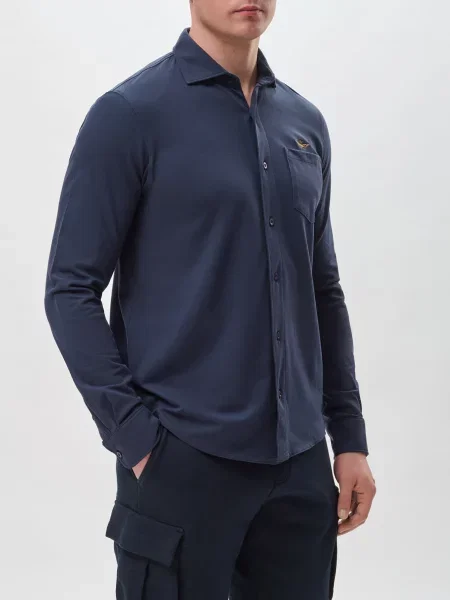 Рубашка Aeronautica Militare синяя