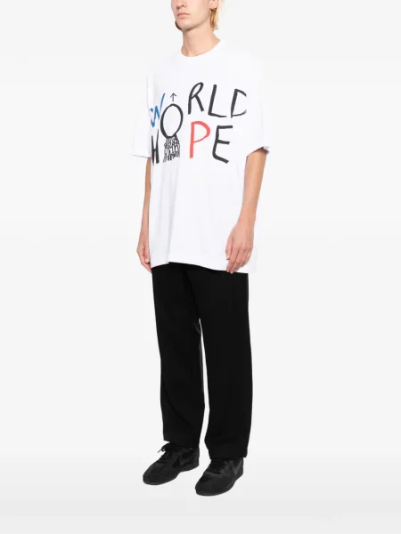 Tricou Comme Des Garçons Shirt alb