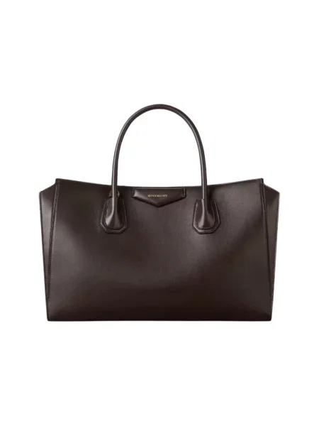 Shopperka Givenchy skórzana brązowa