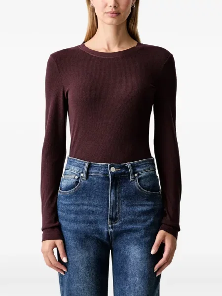 Lung tricou polo Marc O'polo roșu
