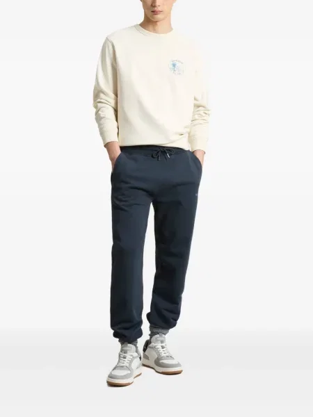 Pantaloni Woolrich albastru
