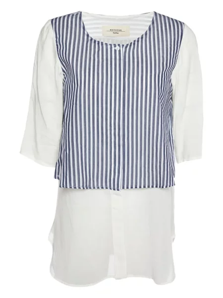 Koszula w paski Weekend Max Mara w paski biała