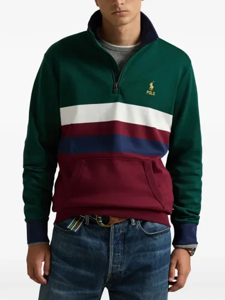 Cu centură curea Polo Ralph Lauren tricotate cu dungi albastru