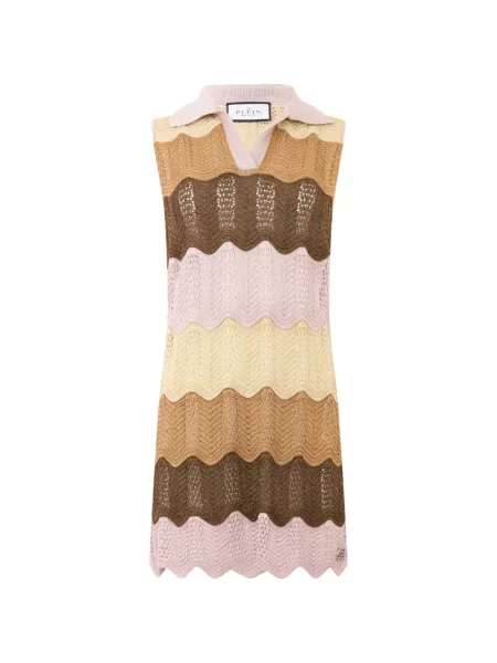 Sukienka mini Philipp Plein w paski