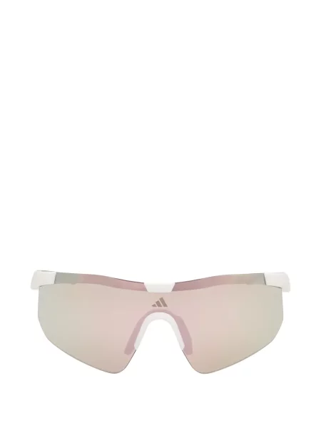 Ochelari de soare Adidas cu imprimeu geometric gri