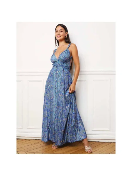 Rochie La Modeuse albastru