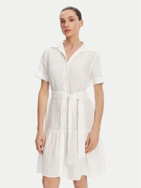 Gant Rochie tip cămașă alb