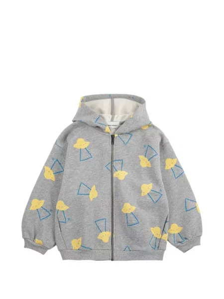 Bluza z kapturem dziecięca Bobo Choses szara