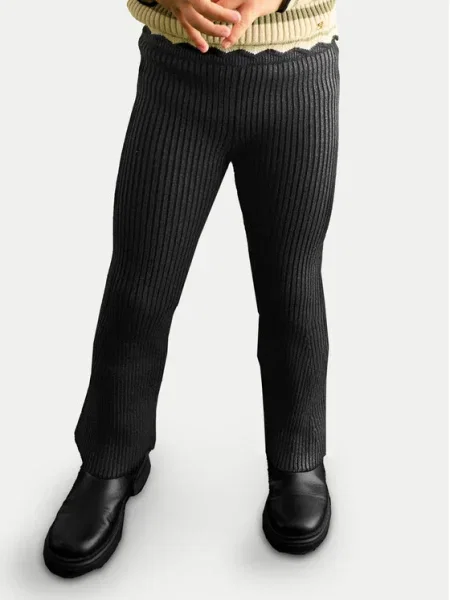 Leggings copii Abel & Lula negru