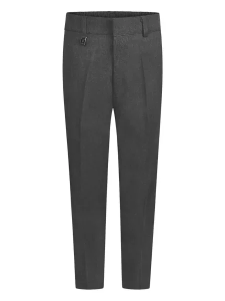 Spodnie dziecięce Zeco Schoolwear szare