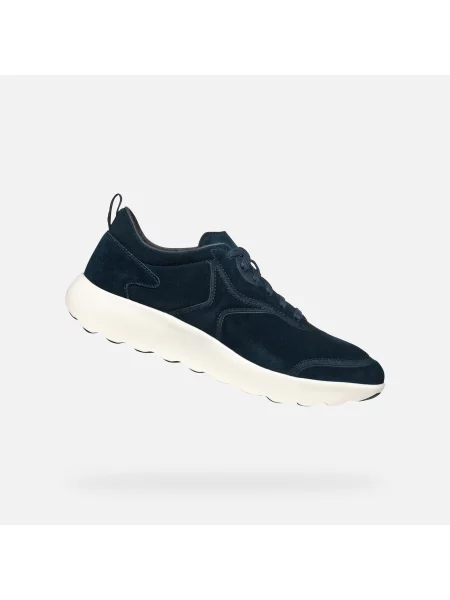 Sneakerși Geox albastru