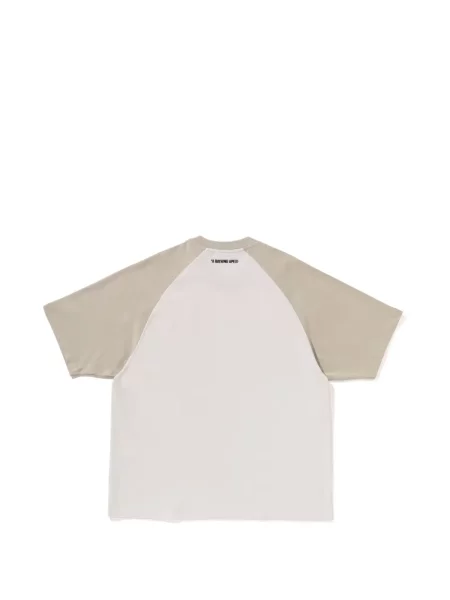 Tricou A Bathing Ape® cu autograf alb