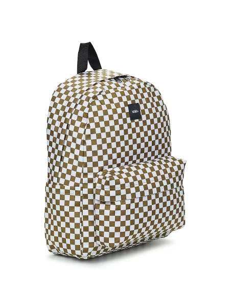 Ruksak Vans karirani smeđa
