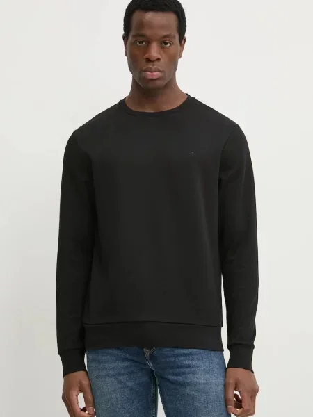 Mikina Hackett London hladká černá