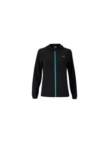 Dziecięca bluza dresowa z zamkiem błyskawicznym Puma PWRTRAIN czarna