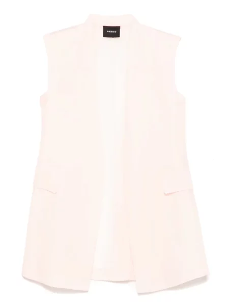 Vestă Akris de mătase transparente roz