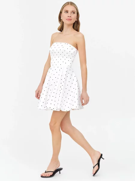 Платье мини Fashionista белое
