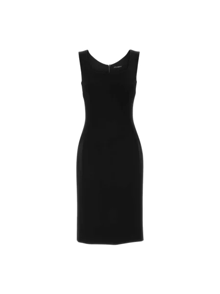 Sukienka midi Dolce And Gabbana czarna