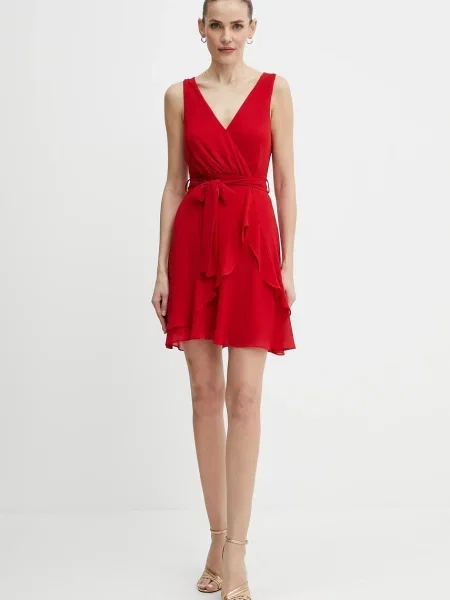 Morgan sukienka ROSVAL mini prosta ROSVAL czerwony