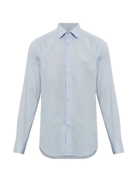 Cămașă Etro cu broderie albastru