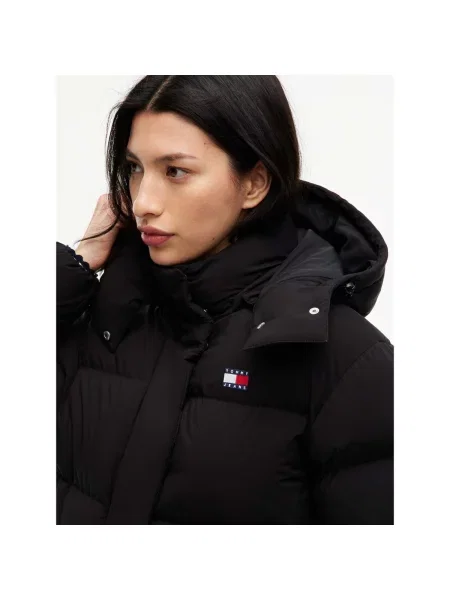Geacă de blugi Tommy Jeans negru