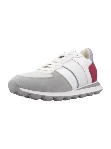 Sneakerși Geox alb