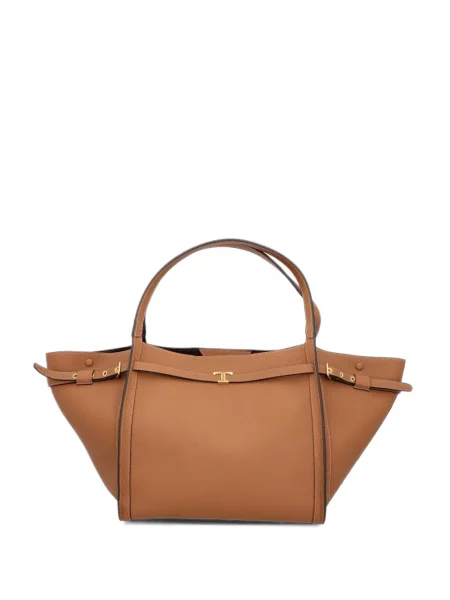 Geantă shopper Tod's din piele maro