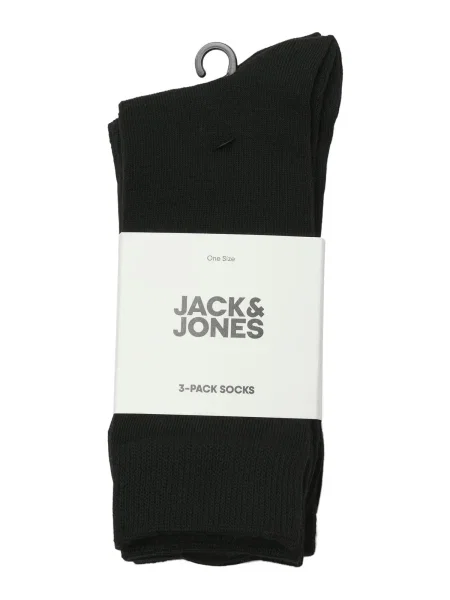 JACK & JONES Șosete JACBLACK FRIDAY negru alb