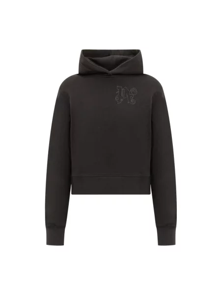 Bluza z kapturem Palm Angels z logo czarna
