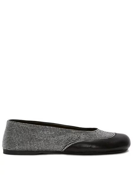 Balerini Jw Anderson de cristal negru