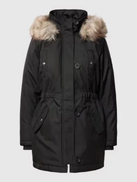 Parka Only z kapturem czarna