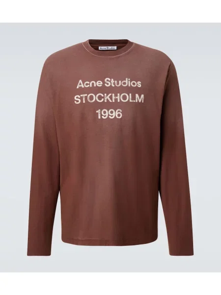 Tricou Acne Studios maro