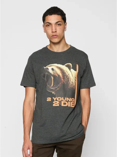 Tricou Mister Tee gri