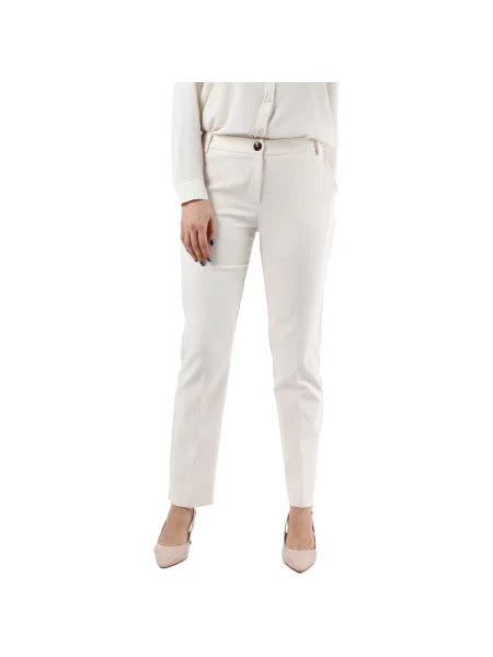Pantaloni Emme Marella alb