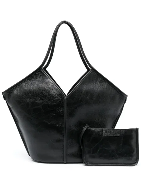 Geantă shopper Hereu din piele negru