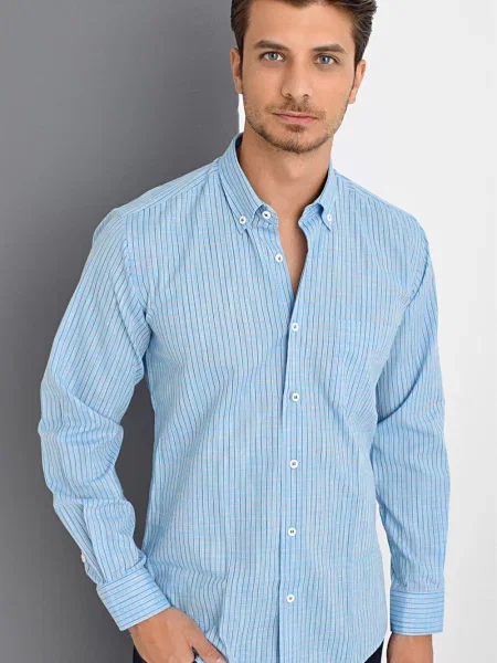 Риза Dewberry синьо