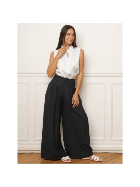Top La Modeuse plava