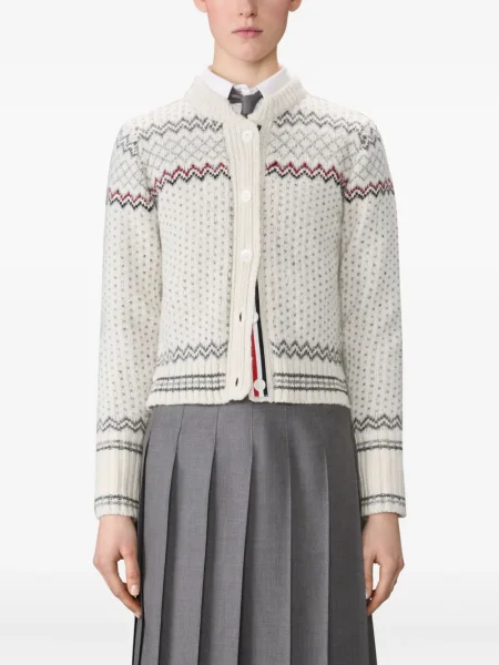 Cardigan Thom Browne alb