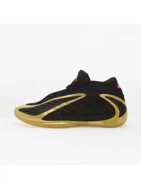 Sneakers adidas Anthony Edwards 2 Core Black/ Gold Met./ Solar Turbo EUR 40 negru