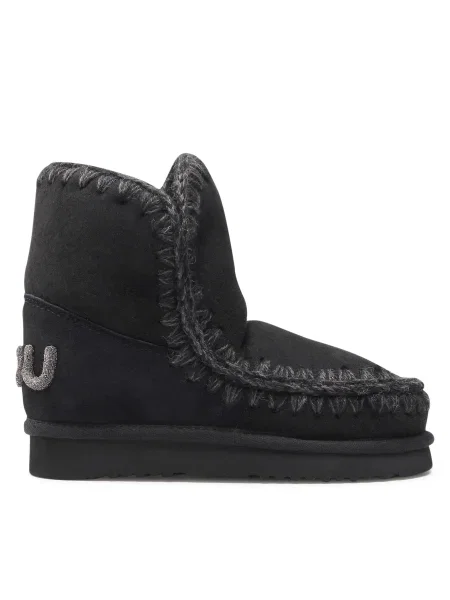 Cizme de zăpadă Mou Eskimo 18 Glitter Logo negru