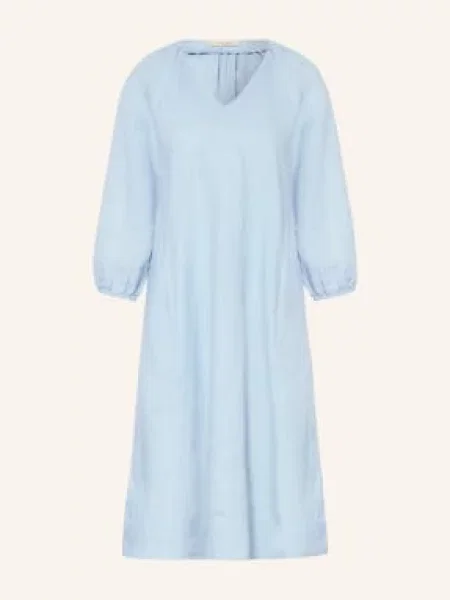 Lilienfels Sukienka Lniana Z Rękawami blau
